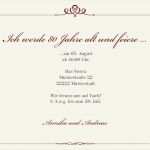 Einladung 80 Geburtstag Vorlage Kostenlos Wunderbar Einladung 80 Geburtstag