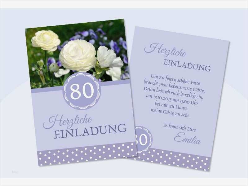 Einladung 80 Geburtstag Vorlage Word Genial Einladung 80 Geburtstag Vorlage Word