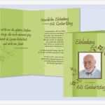 Einladung 85 Geburtstag Vorlage Elegant Einladung 60 Geburtstag Fotokarte Einladungskarten Grün