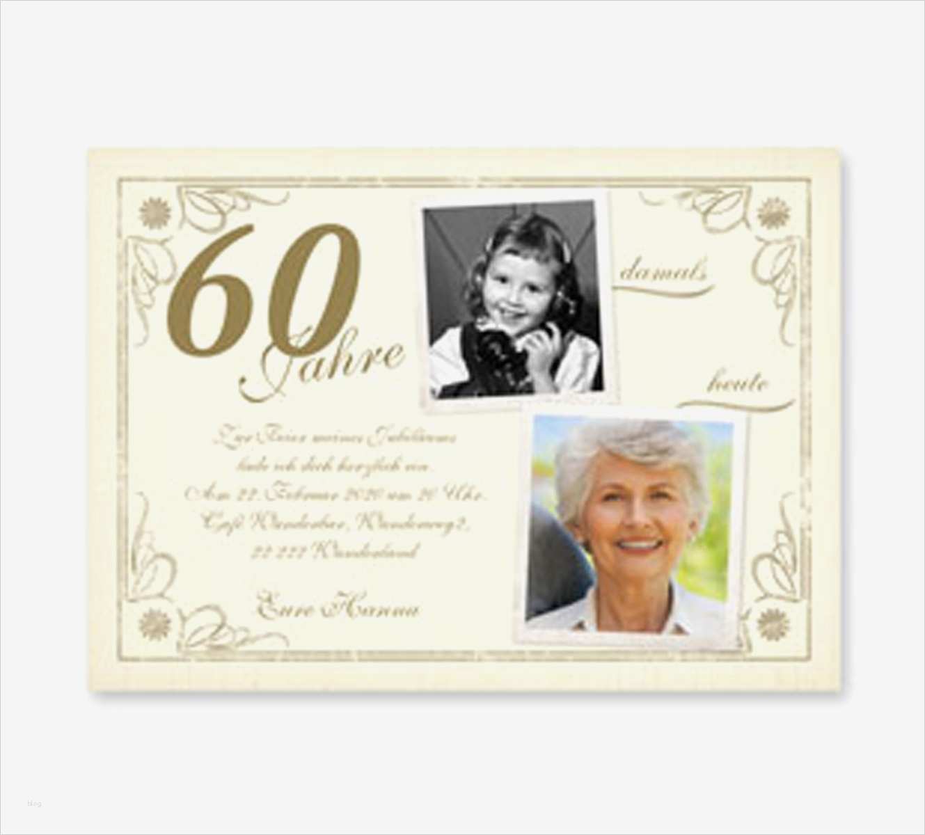 Einladung 90 Geburtstag Vorlagen Kostenlos Genial 60 Geburtstag Einladung