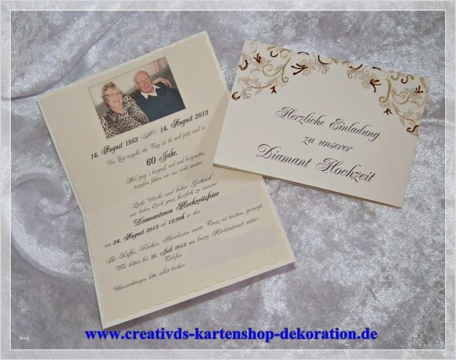 Einladung Diamantene Hochzeit Vorlagen Kostenlos Erstaunlich Einladung Zur Diamantenen Hochzeit Kostenlos Effektiv