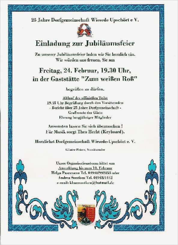 Einladung Dienstjubiläum Vorlage Bewundernswert Einladung Zum 25 Jährigen Dienstjubiläum Vorlagen