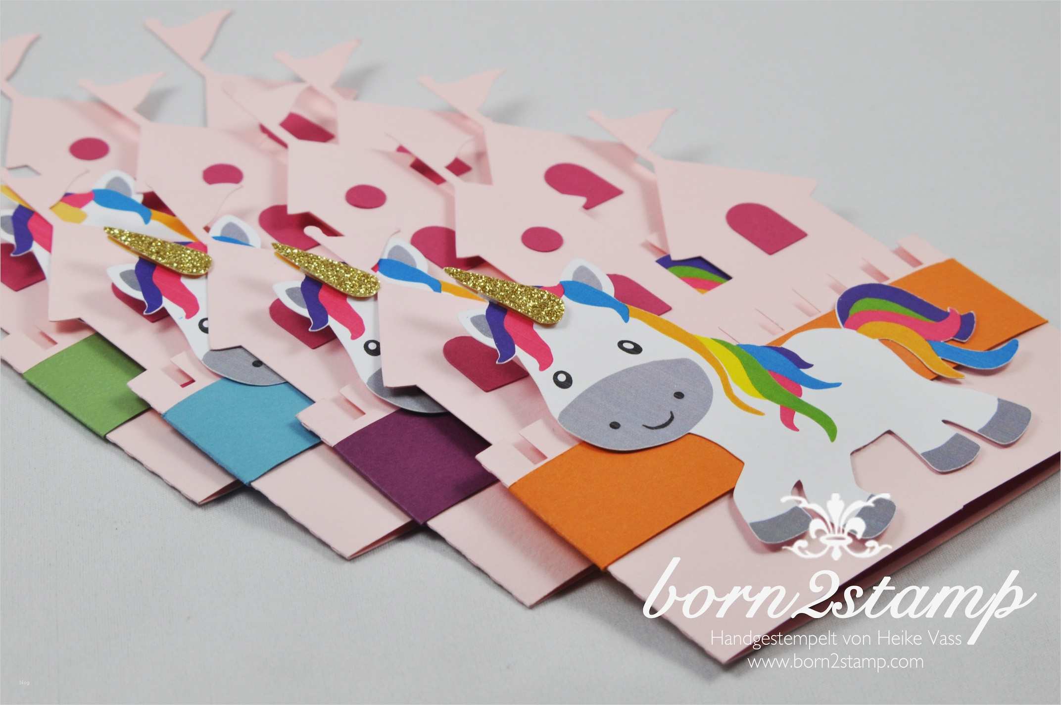 Einladung Einhorn Vorlage Angenehm Sara ist 5 Born2stamp