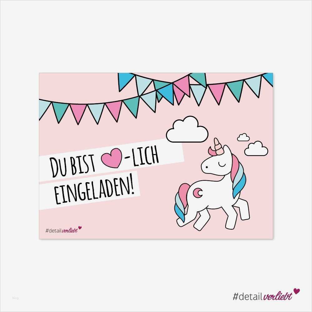 Einladung Einhorn Vorlage Inspiration Einladungen Kindergeburtstag Kostenlos Zum Ausdrucken