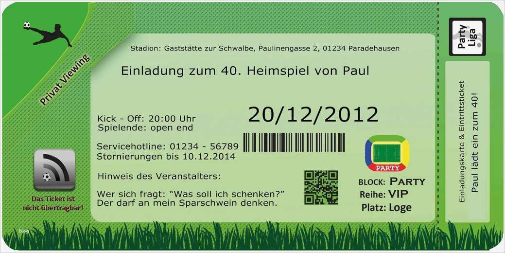 Einladung Eintrittskarte Vorlage Kostenlos Bewundernswert Einladungskarten Zum Geburtstag