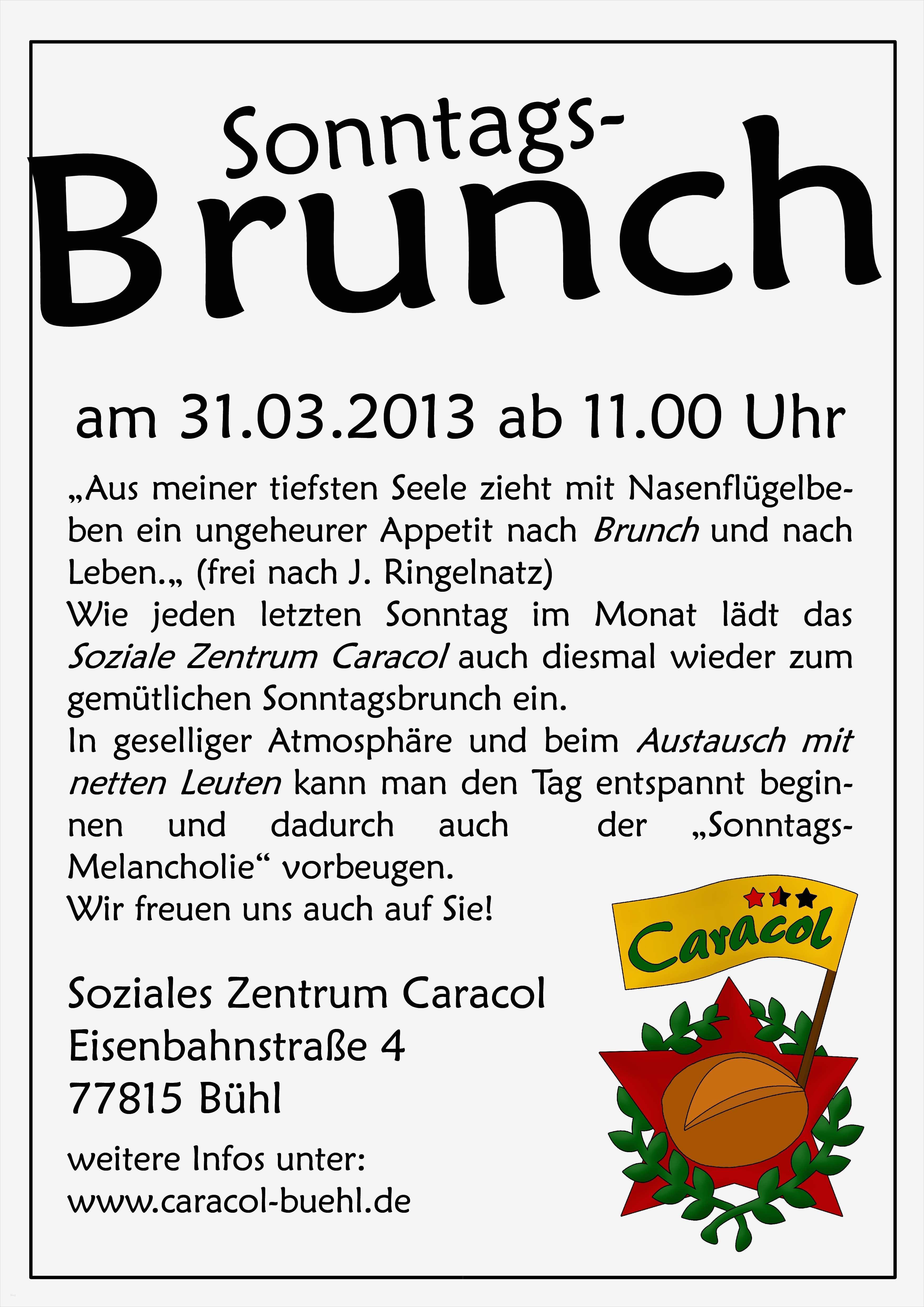 Einladung Frühstück Vorlage Schönste Einladung Brunch Vorlage – Biblesuite