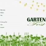 Einladung Gartenparty Vorlage Wunderbar Einladung sommerfest Vorlage Kostenlos – Biblesuite