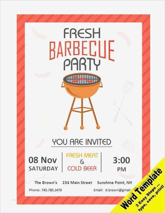 Einladung Geburtstag Englisch Vorlage Best Of Bbq Einladung Vorlage Kostenlos Erkunde Grillen Einladung