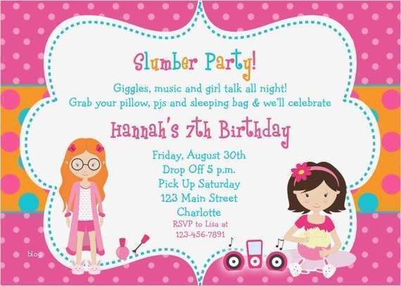 Einladung Geburtstag Englisch Vorlage Hübsch Pyjama Party Party Einladung Pyjama Party Sleepover