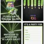 Einladung Party Vorlage Kostenlos Hübsch Einladung Lasertag Ausdrucken