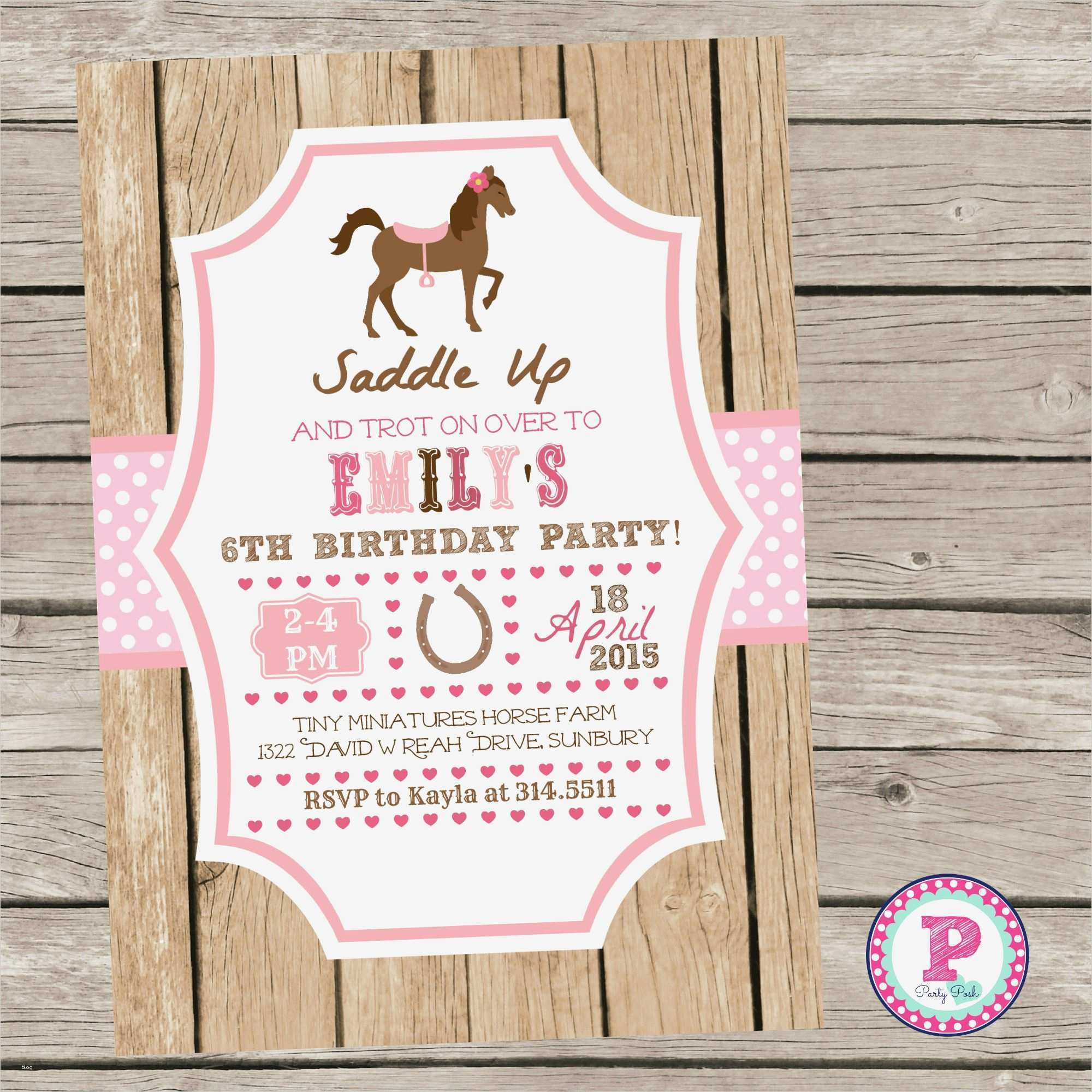 Einladung Pferd Vorlage Cool Einladung Geburtstag Pferde Ausdrucken