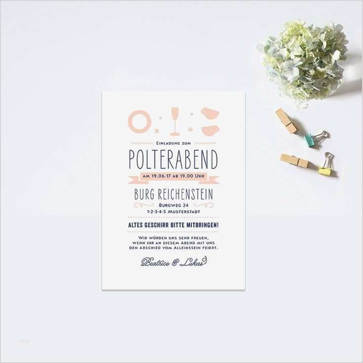 Einladung Polterabend Vorlage Kostenlos Genial Einladung Polterabend Muster – Biblesuite