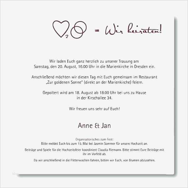 Einladung Polterabend Vorlage Kostenlos Wunderbar Polterabend Einladung Text Einladungstext 1 Einladungstext