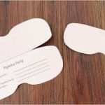 Einladung Pyjamaparty Vorlage Süß Bastelanleitung Einladungskarte Pyjamaparty In form Einer