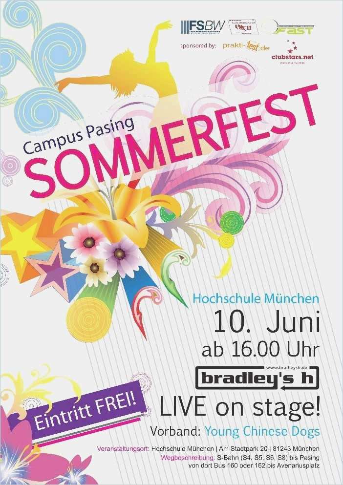 Einladung sommerfest Vorlage Kostenlos Luxus Einladung sommerfest Vorlage – Travelslow