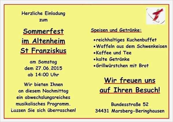 Einladung sommerfest Vorlage Kostenlos Schönste Einladung sommerfest Vorlage Kostenlos – Naturesetfo