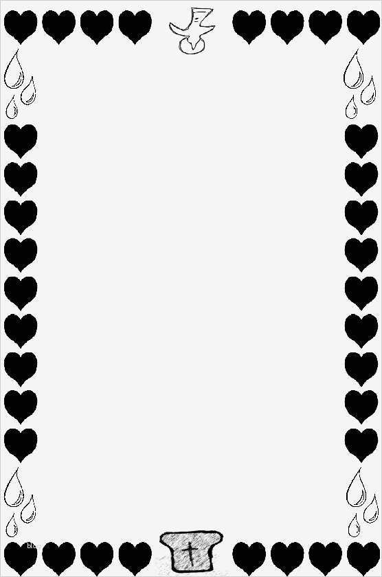 Einladung Taufe Vorlage Kostenlos Schön Zierrahmen Mit Taufsymbolen