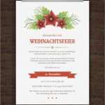 Einladung Weihnachtsfeier Firma Vorlage Kostenlos Schönste Drucke Selbst Vorlage Weihnachtsfeiereinladung