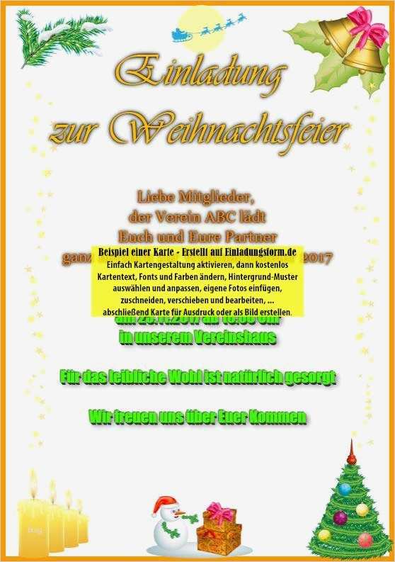 Einladung Weihnachtsfeier Vorlage Word Kostenlos Einzigartig Einladung Zur Weihnachtsfeier Weihnachtsgrußkarte Selbst