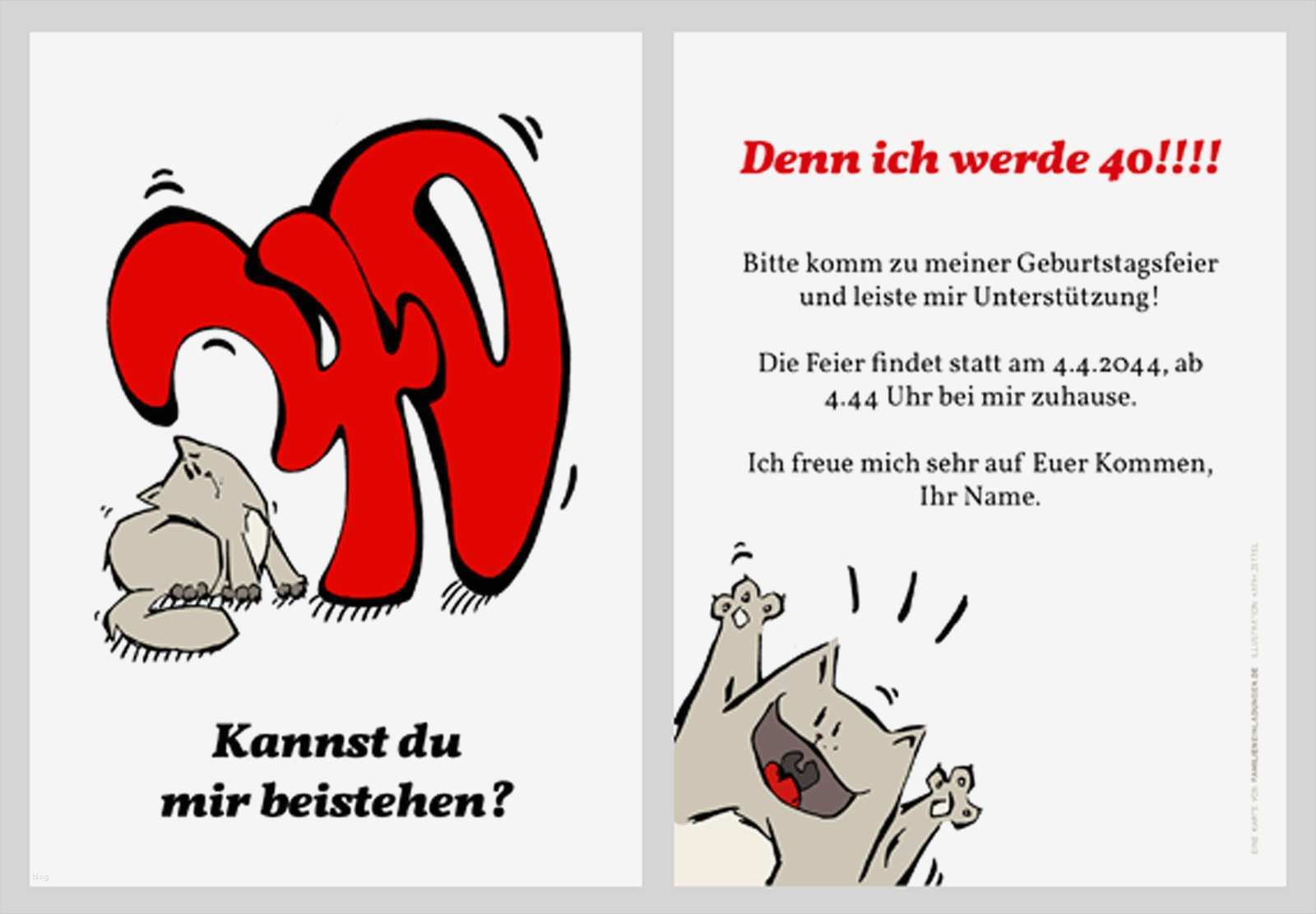 Einladung Zum 30 Geburtstag Vorlagen Kostenlos Wunderbar Einladung Zum 40 Geburtstag