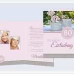 Einladung Zum 80 Geburtstag Vorlage Wunderbar Einladung Zum 80 Geburtstag &quot;kaffee&quot; Rosé