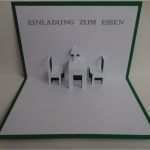 Einladung Zum Essen Gehen Vorlage Best Of Pop Up Karten Pop Up Karte Einladung Zum Essen 1 Ein