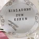 Einladung Zum Essen Vorlage Wunderbar Pappteller Als Einladung Zum Essen