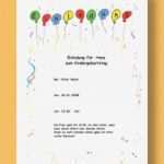 Einladung Zum Geburtstag Vorlage Bewundernswert Einladungskarten Kostenlos Zum Ausdrucken Geburtstag