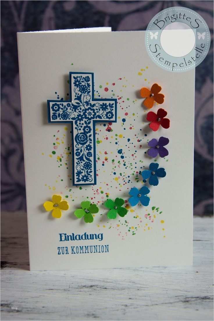 Einladung Zur Kommunion Vorlagen Hübsch Die Besten 17 Ideen Zu Taufe Einladungen Auf Pinterest
