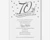 Einladungen Vorlagen Kostenlos Downloaden Elegant Einladungskarten 70 Geburtstag