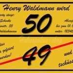 Einladungen Zum 50 Geburtstag Vorlagen Schön 50 Geburtstag Einladung