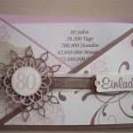 Einladungen Zum 80 Geburtstag Vorlagen Kostenlos Elegant Einladungskarten 80 Geburtstag Einladungskarten 80