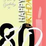 Einladungen Zum 80 Geburtstag Vorlagen Kostenlos Schön Einladungen Zum 80 Geburtstag Gestalten Kostenlos