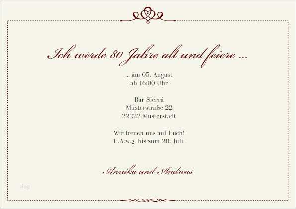 Einladungskarte 80 Geburtstag Vorlage Einzigartig Einladungskarte 80 Geburtstag Royal
