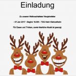 Einladungskarte Weihnachtsfeier Vorlage Schön Einladung 94er &quot;weihnachtsfeier&quot; Hsg 94 Kahl Kleinostheim