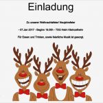 Einladungskarte Weihnachtsfeier Vorlage Schön Einladung 94er "weihnachtsfeier" Hsg 94 Kahl Kleinostheim