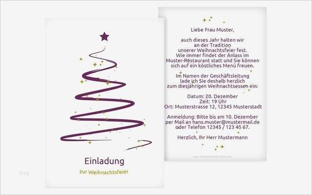 Einladungskarte Weihnachtsfeier Vorlage Wunderbar Einladungskarten Weihnachten – Kathypricefo