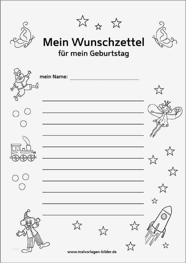 Einladungskarten A5 Vorlagen Elegant Wunschzettel Zum Ausdrucken Kostenlose Vorlage Zum