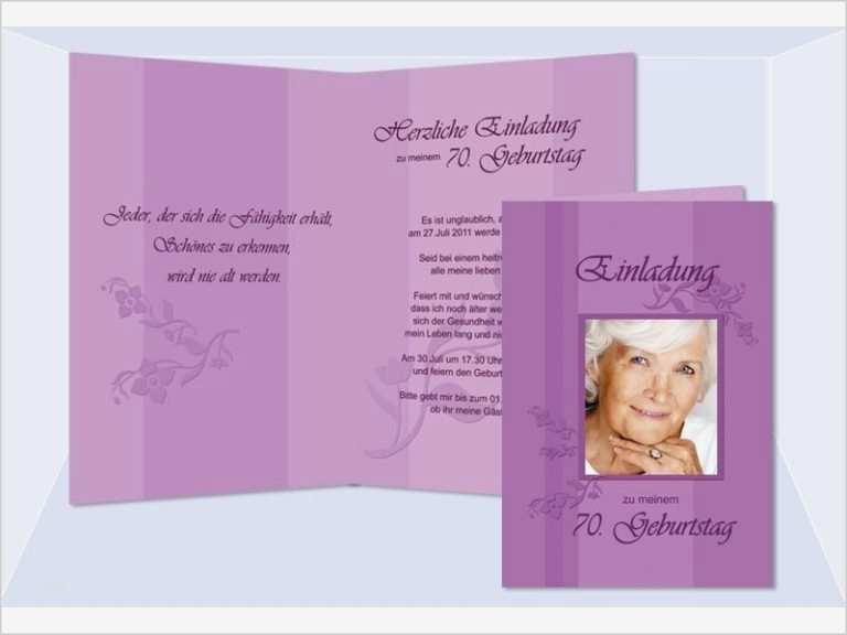 Einladungskarten Geburtstag 70 Vorlagen Wunderbar Einladungskarten 70 Geburtstag Vorlagen Designideen