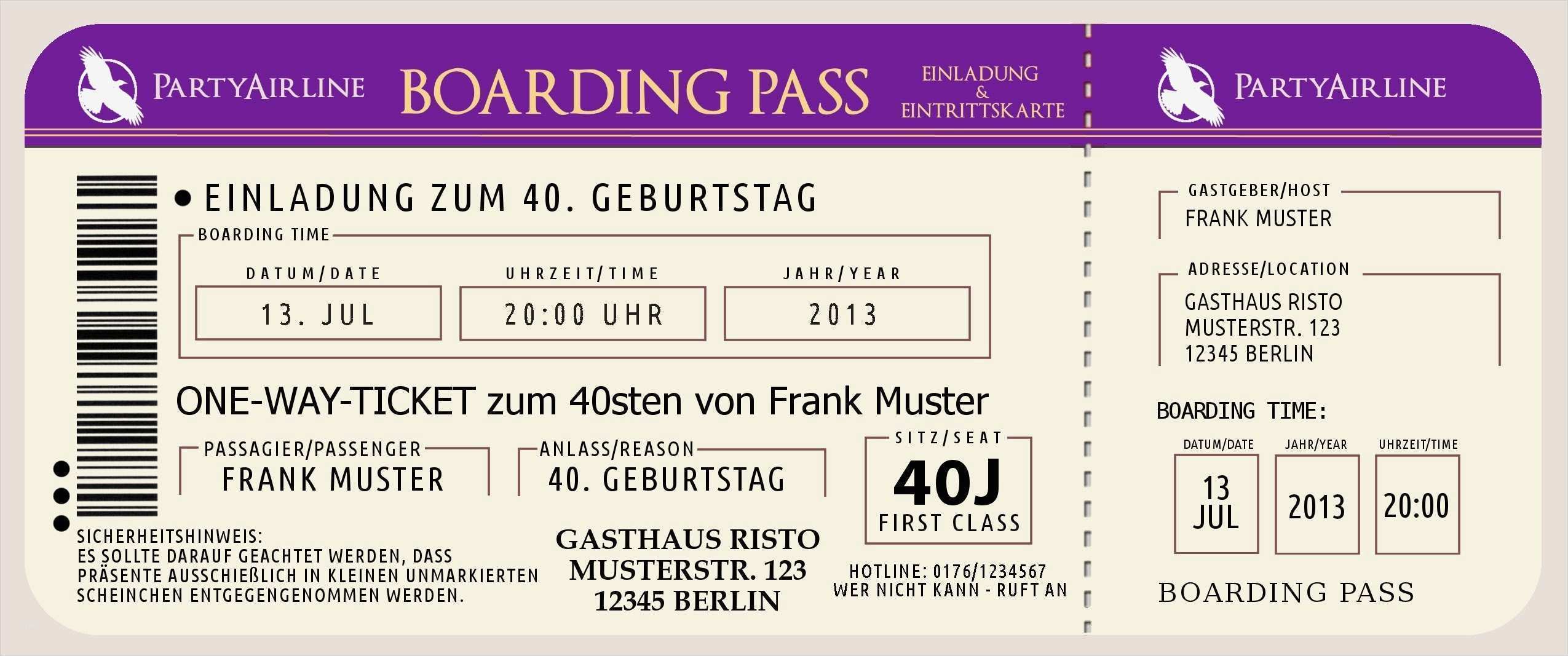 Einladungskarten Geburtstag Vorlagen Beste Einladungskarten 40 Geburtstag