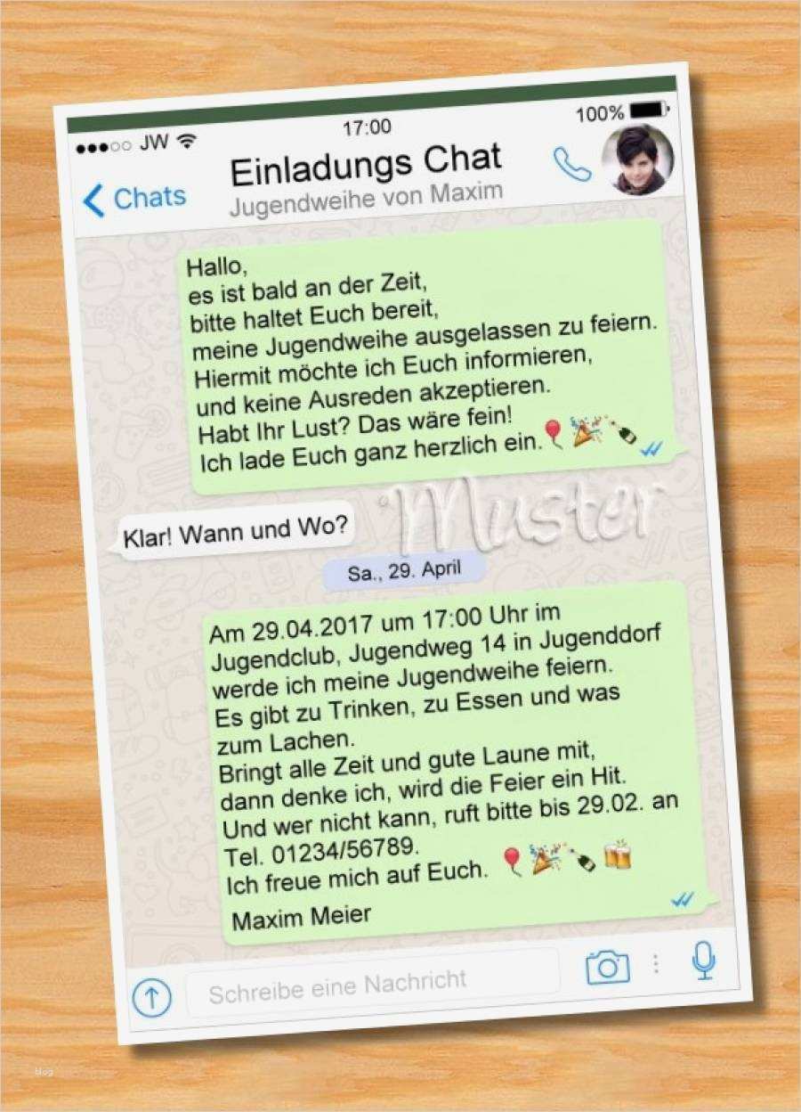 Einladungskarten Jugendweihe