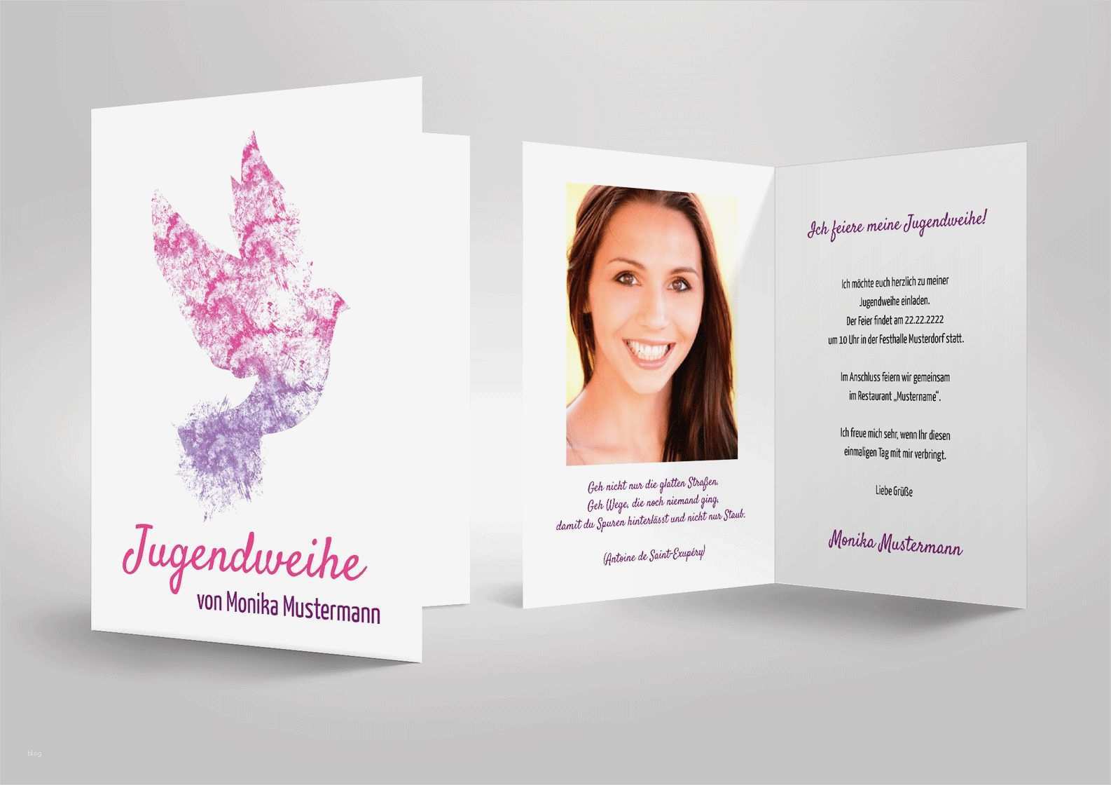 Einladungskarten Jugendweihe Vorlagen Inspiration Jugendweihe Einladungskarten Jugendweihe