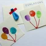 Einladungskarten Kindergeburtstag Selber Machen Vorlagen Genial Schöne Luftballon Einladungen Selbst Gemacht