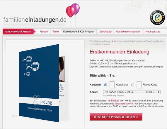 Einladungskarten Kommunion Vorlagen Cool Blog Familieneinladungen Startseite Eine Einladung
