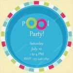Einladungskarten Schwimmbad Vorlagen Inspiration Einladung Poolparty Vorlagen Kostenlos