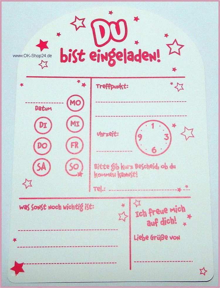Einladungskarten Selber Drucken Vorlagen Kostenlos Neu Einladung Kindergeburtstag Kostenlos Zum Ausdrucken