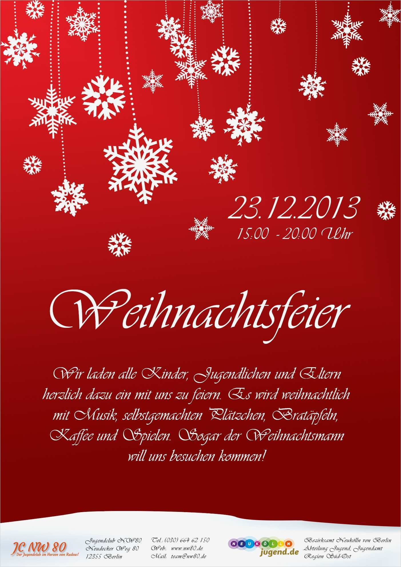 Einladungskarten Weihnachten Vorlagen Luxus Einladungskarten Weihnachtsfeier Designideen