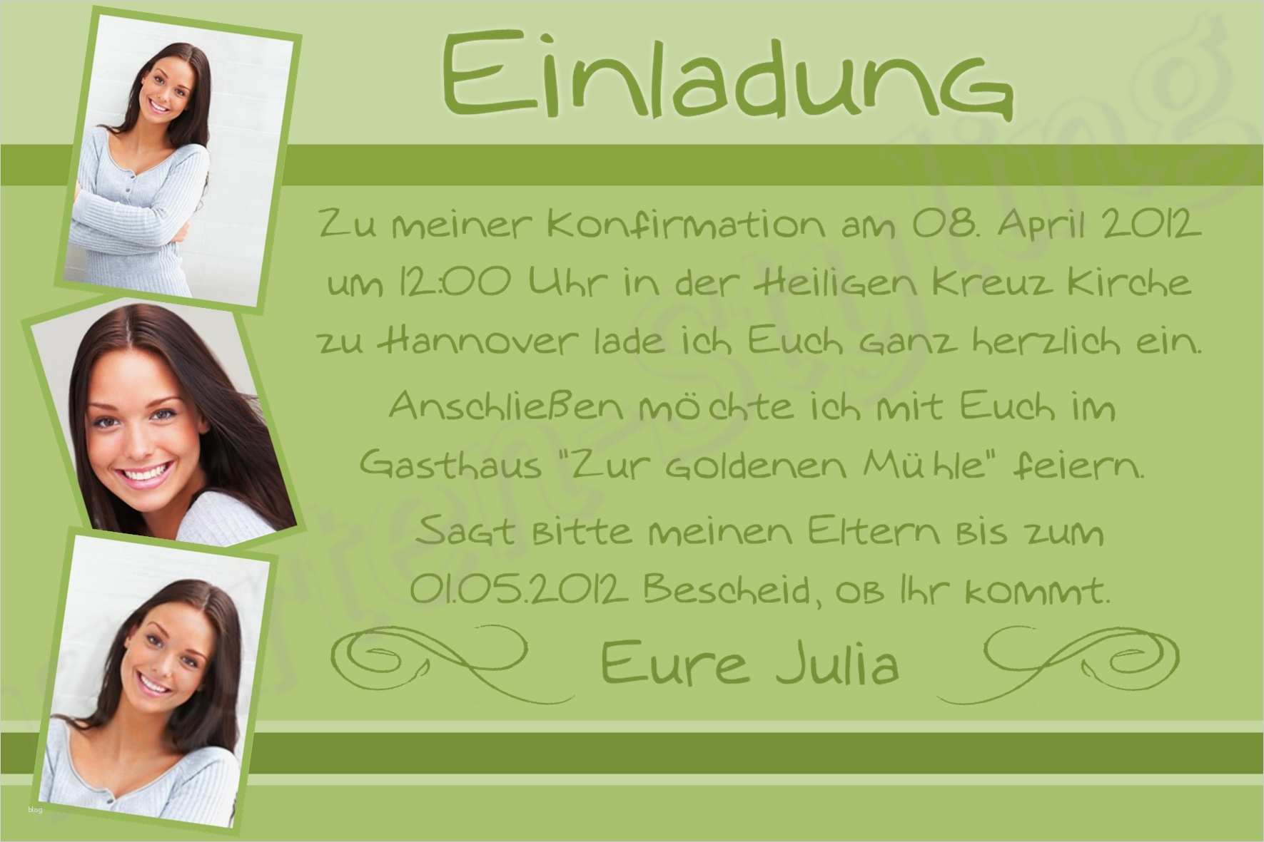 Einladungstext Kommunion Vorlage Gut 25 Foto Einladung Danksagung Konfirmation Kommunion Karte