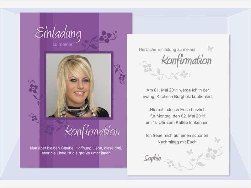 Einladungstext Kommunion Vorlage Neu Einladung Kommunion Konfirmation Einladungskarte