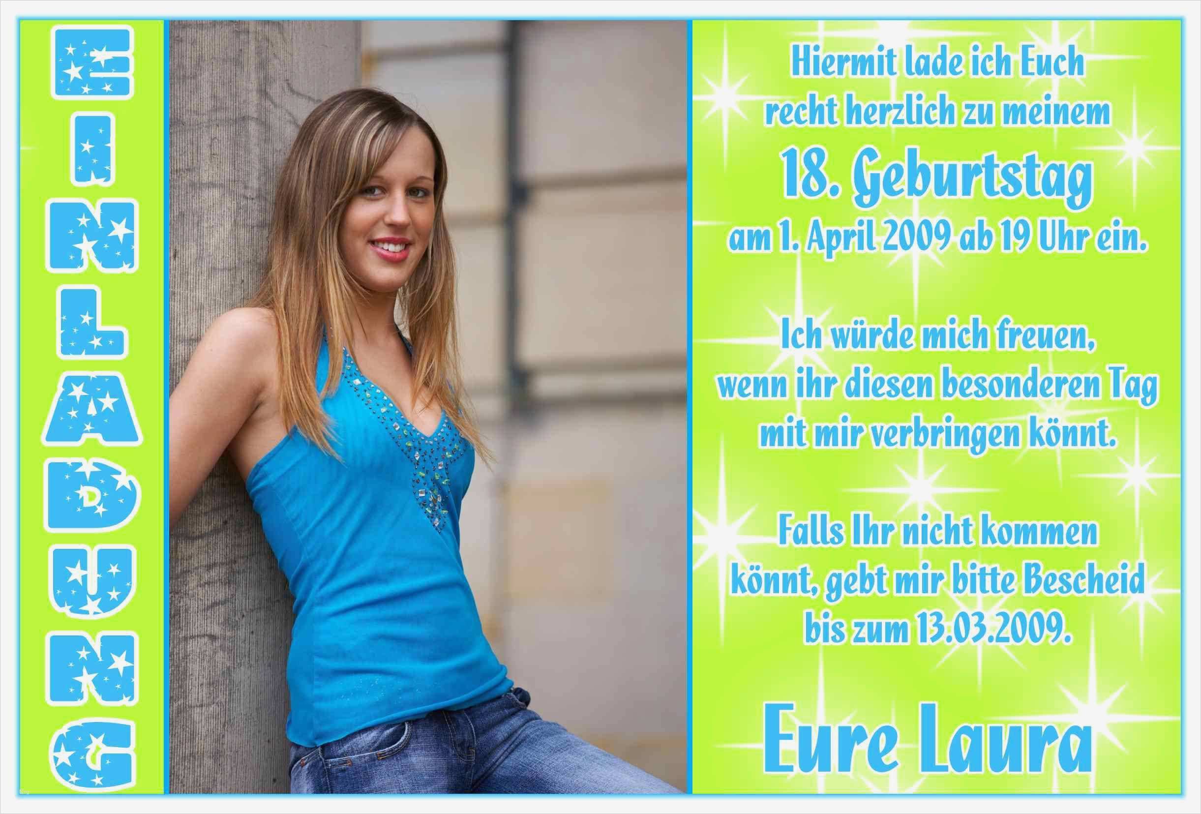 Einladungstexte Jugendweihe Vorlagen Hübsch Einladungskarten 18 Geburtstag Vorlagen